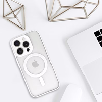 Acrylic Color Magsafe Ümbris jaoks Samsung Galaxy S24 FE valge