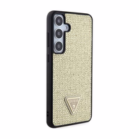 Guess Rhinestone Triangle ümbris jaoks Samsung Galaxy S24+ - kuldne