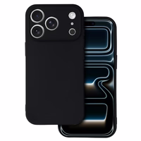 Back Ümbris MATT jaoks IPHONE 17 PRO Must