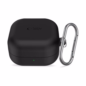 Tech-Protect Silikoon Hook Ümbris for Samsung Galaxy Buds 4 / 4 Pro - must