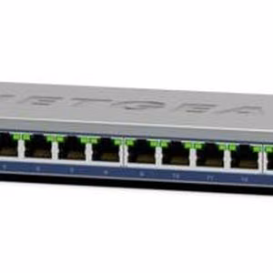 Netgear GS116 – halduseta 2. kihi gigabitine Etherneti võrgulüliti, must
