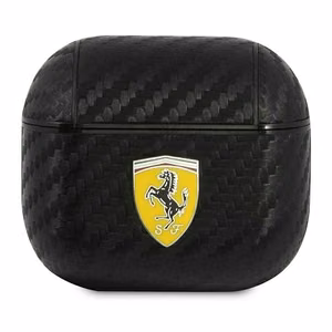 Ferrari FESA3CABK AirPods 3 kate must/must On Track PU Carbon