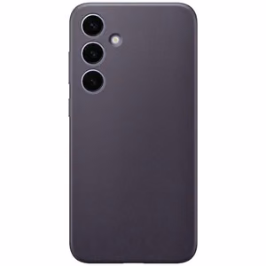 Samsung Vegan Leather Cover jaoks Samsung Galaxy S24 Plus dark lilla
