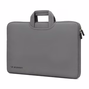 Wozinsky WNT-17G 17.3" laptop bag with retractable neoprene handle – gray