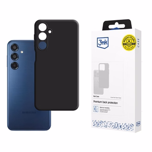 3mk Matt Ümbris jaoks Samsung Galaxy M35 5G - Must