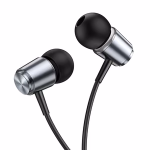 HOCO wire kõrvaklapid Jack 3,5 mm with microphone M108 metal hall