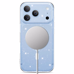 Tech-Protect FlexAir MagSafe ümbris mudelitele iPhone 17 Pro Max / 18 Pro Max, läbipaistev sädelusega