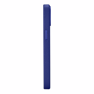 iCarer Litchi Premium nahkkott iPhone 14 Magnetic Leather Case MagSafe tumesinine (WMI14220709-DB)