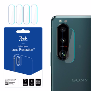 3MK FLEXIBLE GLASS LENS hübriidklaas SONY XPERIA 10 III 5G 4 tk. kaamerale