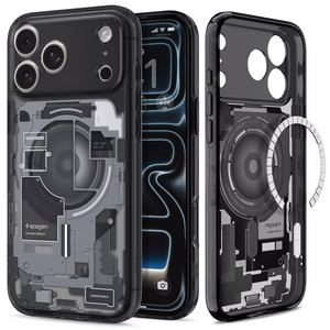 Spigen Ultra Hybrid MagSafe Zero One ümbris iPhone 18 Pro / 17 Pro jaoks, must