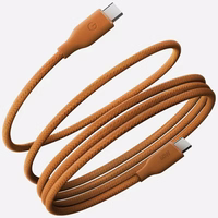 Kaabel Energea Helix 60 USB-C kuni USB-C magnetiline 480Mbps 60W 1.5m oranž