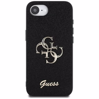 Guess Fixed Glitter Big 4G ümbris jaoks iPhone 16e - must