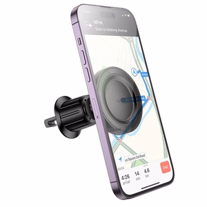 Magnetic car phone Hoidja compatible with Magsafe Hoco air vent H56 must
