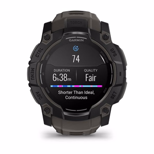 Garmin Instinct 3 AMOLED nutikell must/süsi