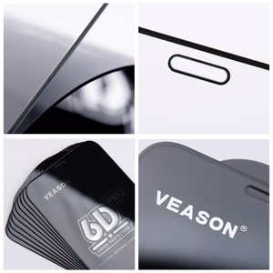 6D Pro Veason Glass (SET 10in1) - jaoks Samsung Galaxy S25 Plus must