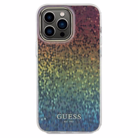 Guess IML Faceted Mirror Disco Iridescent ümbris jaoks iPhone 13 Pro Max - multicolored