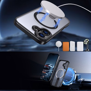 Hybrid Armor X ümbris jaoks iPhone 17 with MagSafe-compatible stand - must