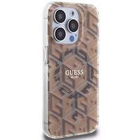 Guess IML GCube MagSafe ümbris jaoks iPhone 15 Pro Max - brown