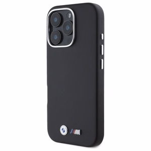 BMW M Smooth Full Wrapped Metal MagSafe Ümbris jaoks iPhone 16 Pro Max - must