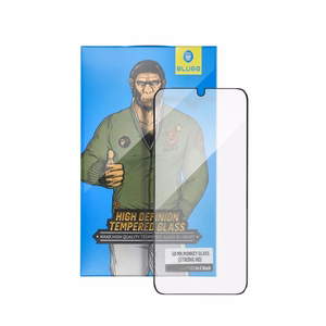 5D Mr. Monkey Glass - Apple iPhone XS Max чёрный (Anti-Static Strong HD)