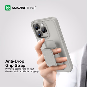 Amazing Thing Matte Pro Mag Чехол 12FT IP156.7PMPGY для Iphone 15 Pro Max титановый