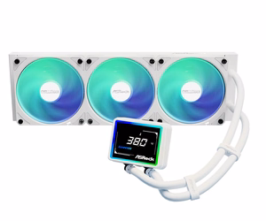 Asrock Challenger White 360 Digital protsessori vedelikjahutuse komplekt 12 cm
