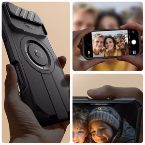 Tech-Protect Kevlar MagSafe Ümbris jaoks iPhone 17 Air - Must