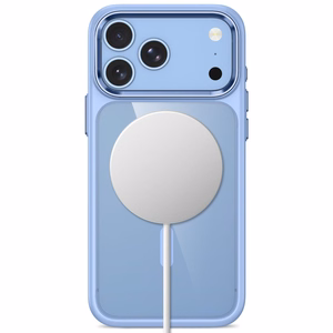 Tech-Protect Magmat MagSafe CC ümbris mudelile iPhone 17 Pro Max / 18 Pro Max – läbipaistev helesinine