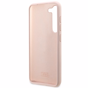Karl Lagerfeld KLHCS23SSNCHBCP S23 S911 жёсткий чехол розовый/розовый Silicone Choupette