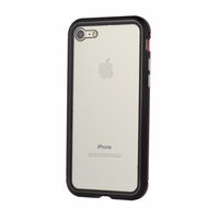 Luphie Bicolor Magnetic SWORD Ümbris jaoks Samsung Galaxy S8 Plus must-punane