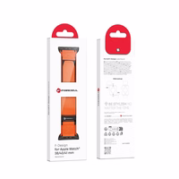 Strap to Apple Watch Forcell F-Design FA05 nylon hook-and-loop 38 / 40 / 41 mm oranž