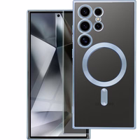 ELECTRO MAG COVER case compatible with MagSafe jaoks SAMSUNG S25 FE sinine