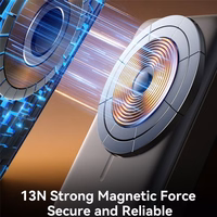 Akupank Joyroom "JR-PBM02 3in1" must 10000mAh (Juhtmevaba laadimine 15W)