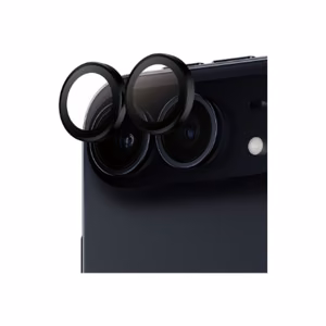 Must metallist / silikoonist PanzerGlass Hoops kaamera objektiivikaitse Apple iPhone Duole