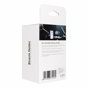Magnetiline jalgratta telefonihoidik PREMIUM juhtrauale M4S-MB3 must