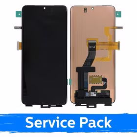 LCD ekraan ühilduv Samsung G998 S21 Ultra must (Service Pack) (NF versioon)