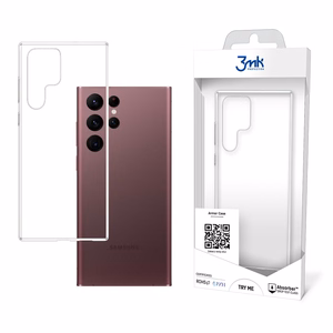 3mk Armor ümbris Samsung Galaxy S22 Ultra 5G jaoks - läbipaistev