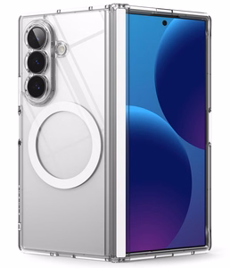 Ringke Fusion Flap Magnetic MagSafe ümbris mudelile Samsung Galaxy Z Fold 8 Ultra – läbipaistev