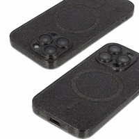 Glitter Magsafe Ümbris jaoks Iphone 12 Pro must clear