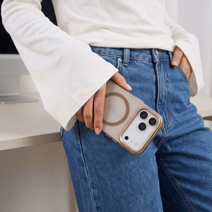 Tech-Protect MagZero MagSafe ümbris mudelile iPhone 17 Pro / 18 Pro – matt pruun