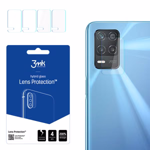 3MK FLEXIBLE GLASS LENS hübriidklaas PROTECT REALME 8 5G 4 tk. kaamerale