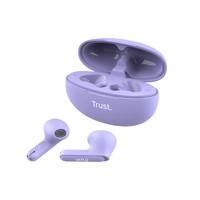 Trust Yavi - juhtmevaba Earbuds Bluetooth TWS with Charging ümbris & ENC (lilla)