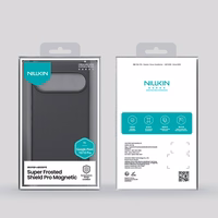 Nillkin Super Frosted Shield Pro Magnetic Ümbris jaoks Google Pixel 10/10 Pro Ühildub MagSafe - Must