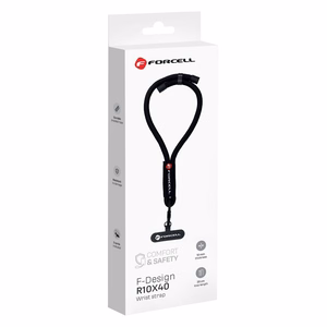 FORCELL F-DESIGN R10X40 wrist phone lanyard with adjustable length (max 20cm in the loop) must