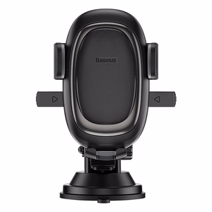 Baseus UltraControl Pro Clamp-on Car Hoidja with Suction Cup/Hook jaoks Air Vent - must