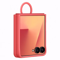 Samsung Ring Ümbris jaoks Samsung Galaxy Z Flip7 - Punane