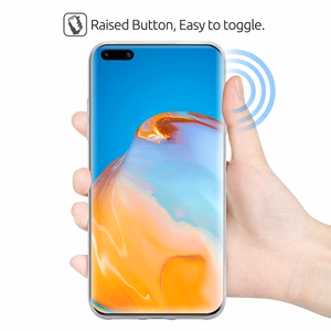 Crong Crystal Slim ümbris seadmele Huawei P40, läbipaistev