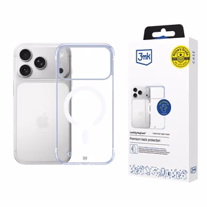 3mk Just20g MagCase jaoks iPhone 17 Pro Max - Läbipaistev