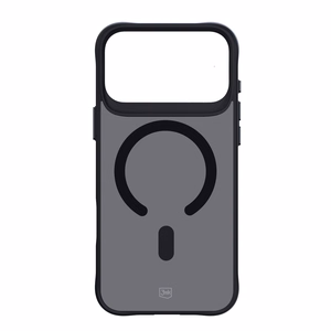 3mk Smoke MagCase jaoks iPhone 17 Pro - Must Semi-Läbipaistev