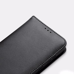 Чехол Dux Ducis Hivo для Samsung Galaxy S25 Edge с откидной крышкой и RFID-защитой - чёрный